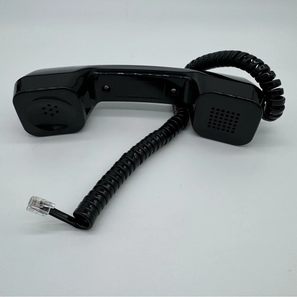 Walker Classic Black Corded Telephone Handset